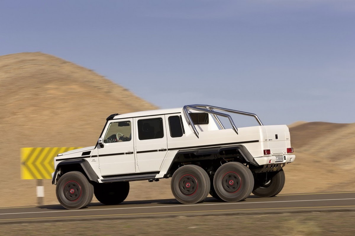 Oil Kings Will Love It: Mercedes-Benz Details the G 63 AMG 6×6 Pickup in  Huge Gallery