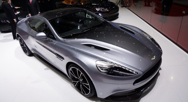  Aston Martin Vanquish Centenary Edition Shines in Geneva
