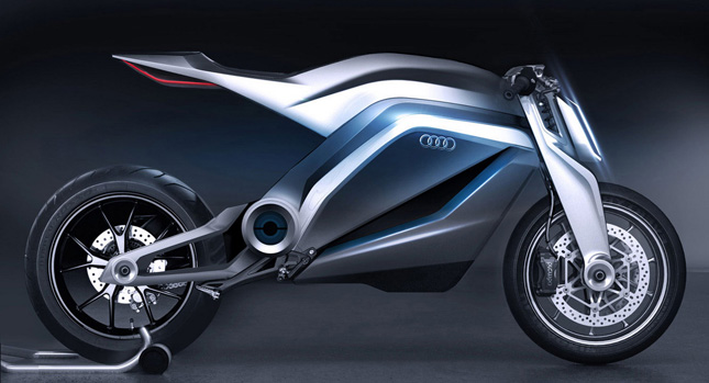  French Designer Creates Audi Brand’s First Motorcycle