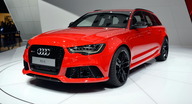  Audi Storms into the Geneva Motor Show with its New RS6 Avant Super-Wagon