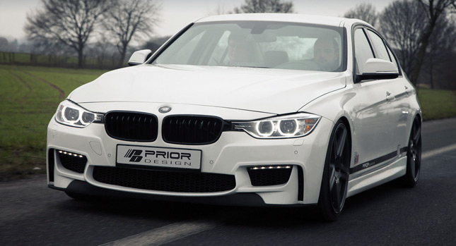  Prior Design Drops New Images of BMW F30 3-Series Aero Tune