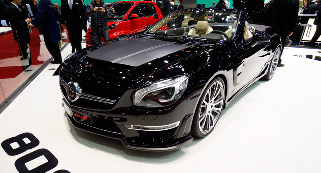  Brabus Butches Up Mercedes SL65 AMG with 800 Roadster