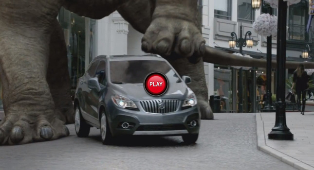  Buick Promotes 2013 Encore as a New Breed of Luxury Car in a World of Dinosaurs