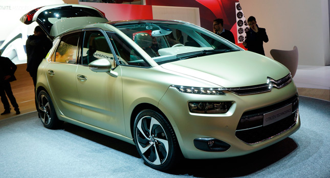  Citroen Technospace Concept is the New Face of the C4 Picasso [w/Video]