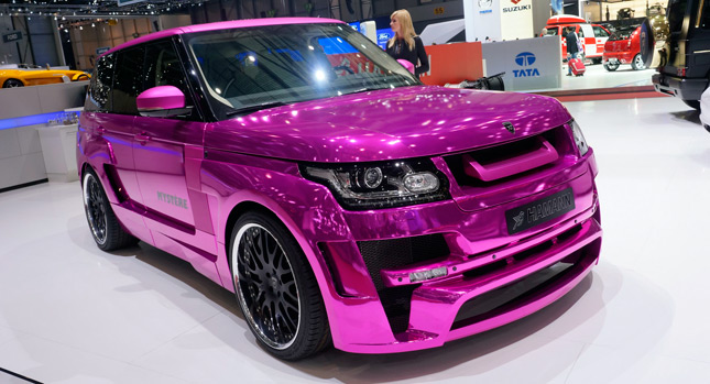 Hamann's Range Rover-Based Mystere is Your Chrome Pink Ticket to Pimp-Land