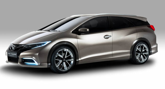  Geneva Preview: New Honda Civic Wagon Concept Previews Production Model
