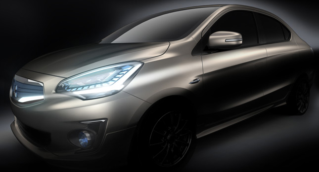  Mitsubishi to Preview New Sub-Compact Sedan with Concept G4