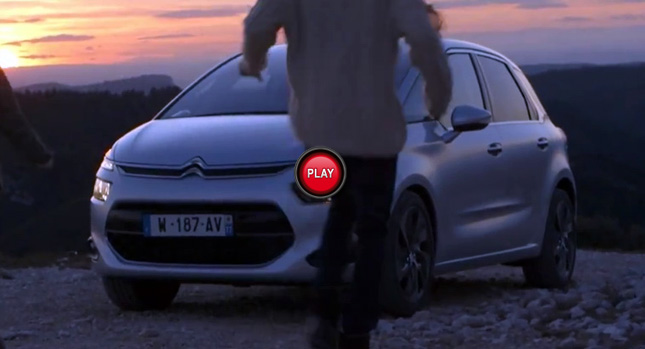  Citroen Shows Production 2014 C4 Picasso in New Promo Video