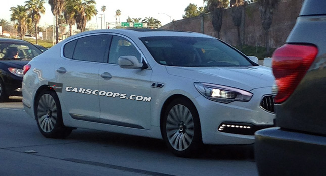  U Spy: New Kia Quoris Sedan Makes Yet Another Appearance in California