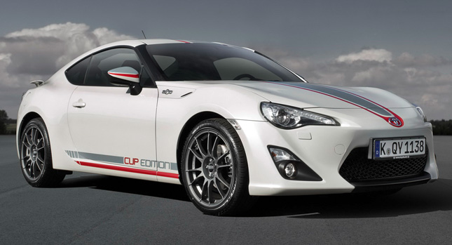  New Toyota GT86 Cup Edition gets Racing Stripes, Alcantara Interior and a VIP Ticket to the 'Ring