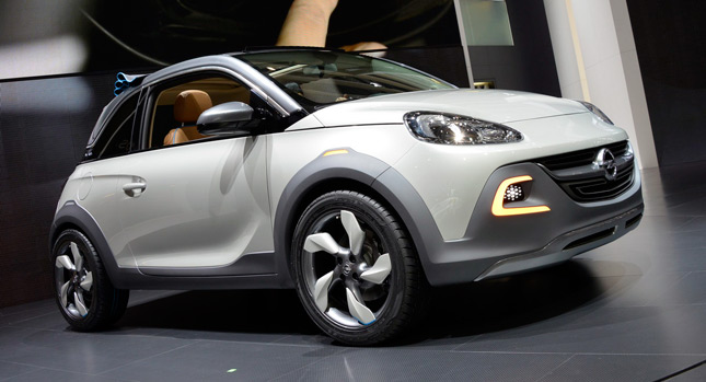 Opel Adam Convertible Rendering Released - autoevolution