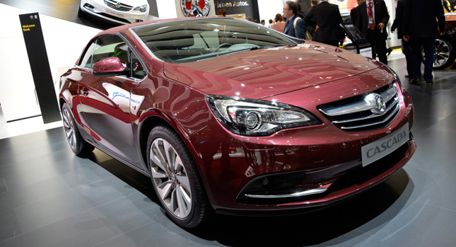  Opel / Vauxhall Cascada Takes Off its Top for the Geneva Motor Show Audience