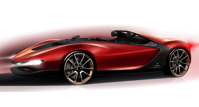  Pininfarina Previews Sergio Tribute Speedster Concept