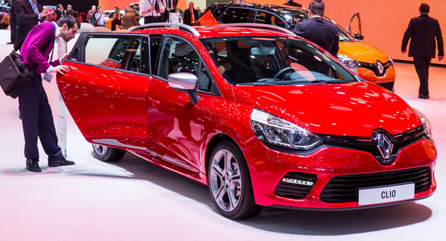  New Renault Clio GT 120 EDC Unveiled in Geneva, Comes in Hatch and Estate Flavors