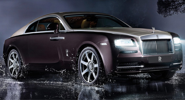  Rolls Royce Brings the 624HP Wraith Coupe Out in the Open [Photos and Videos]