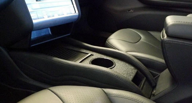  Someone Just Had to Do it: Aftermarket Cup Holder for Tesla Model S