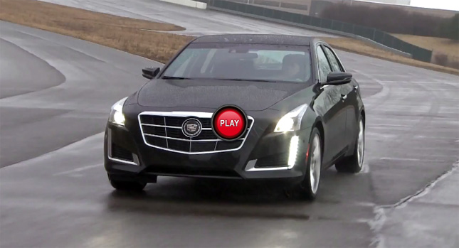 GM Talks About and Shows Running Footage of the New 2014 Cadillac CTS