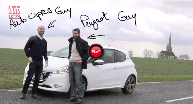  Journalist Takes Shotgun Ride in New Peugeot 208 GTi, Then Drives its "Mentors"