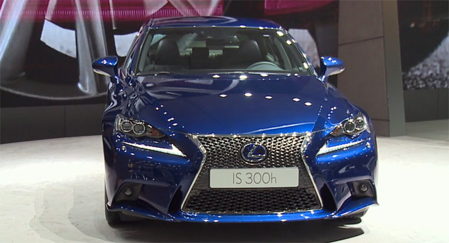  New Lexus IS Makes European Debut in Petrol and Hybrid Guises [w/Video]