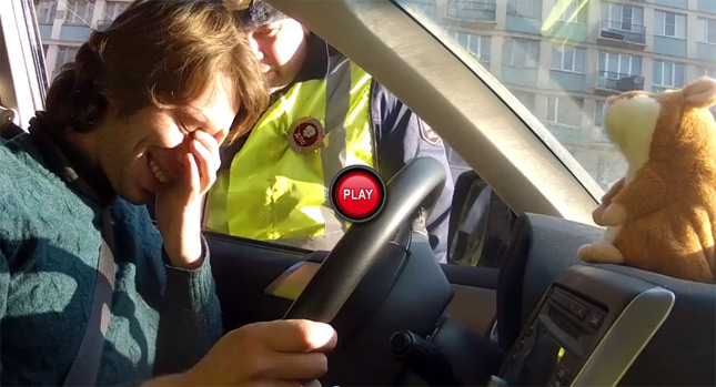  Trolling a Russian Traffic Police Officer with a Talking Hamster