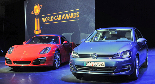  VW Golf Mk7 Wins 2013 World Car of the Year Award at the New York Auto Show