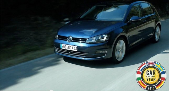 COTY 2013: VW Golf Mk7 Wins this Year's Competition to No One's Surprise [w/Video]