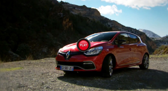  Renault Itself Test Drives the New Clio RS 200 EDC