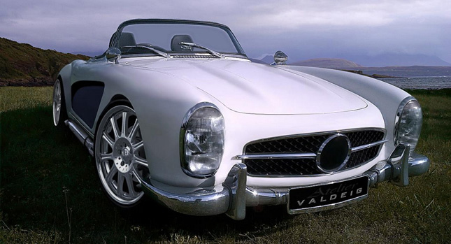  Atelier Valdeig Attempts to Bring the Mercedes 300 SL Roadster into the 21st Century