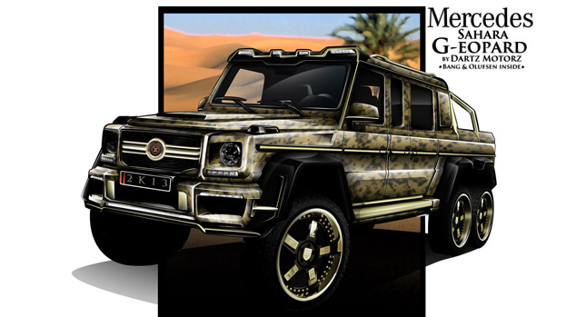  This is What Dartz Motorz Will Do to a Mercedes G 63 AMG 6×6 When it Gets Hold of One