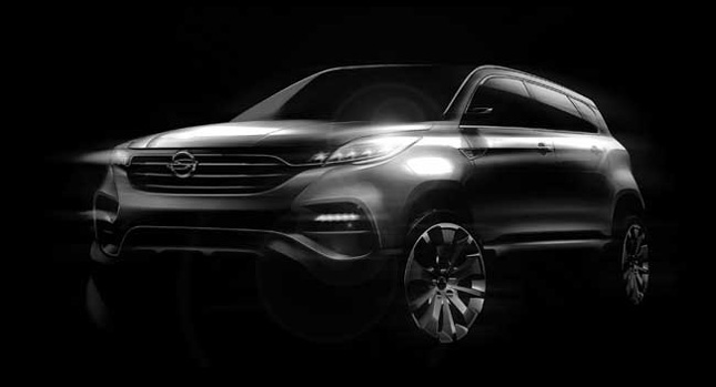  SsangYong Releases Renderings of New LIV-1 Concept SUV Ahead of Seoul Debut