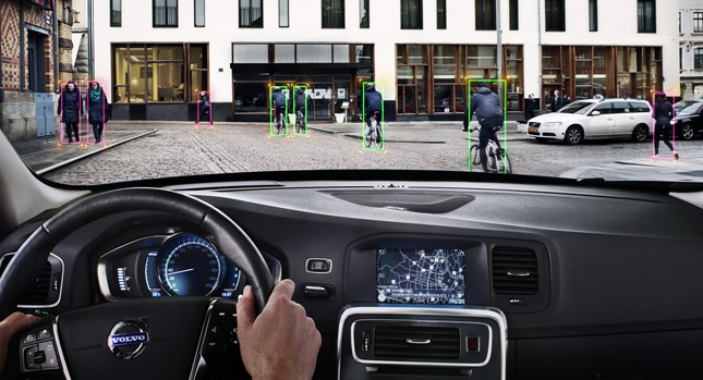  Volvo Pushes Autonomous Braking Further with Cyclist Detection, Beijing Road Users Troubled
