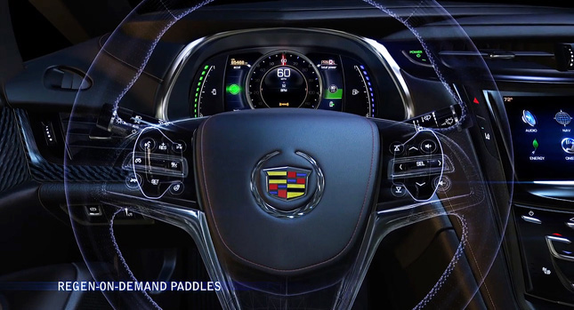  New Cadillac ELR Coupe Gets Paddle Shifters to Control Regenerative System [w/Video]