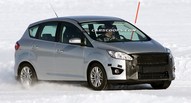  Spy Shots: 2014 Ford C-MAX Looks Like it will be Getting the Full Aston Martin Grille