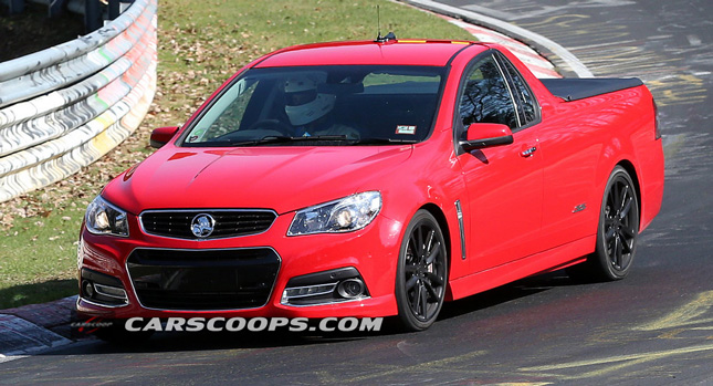  New 2014 Holden Ute SSV Wags its Tail on the Nürburgring