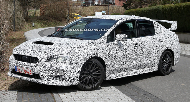  2015 Subaru WRX Scooped: If This Is It, be Prepared for a Styling Letdown…