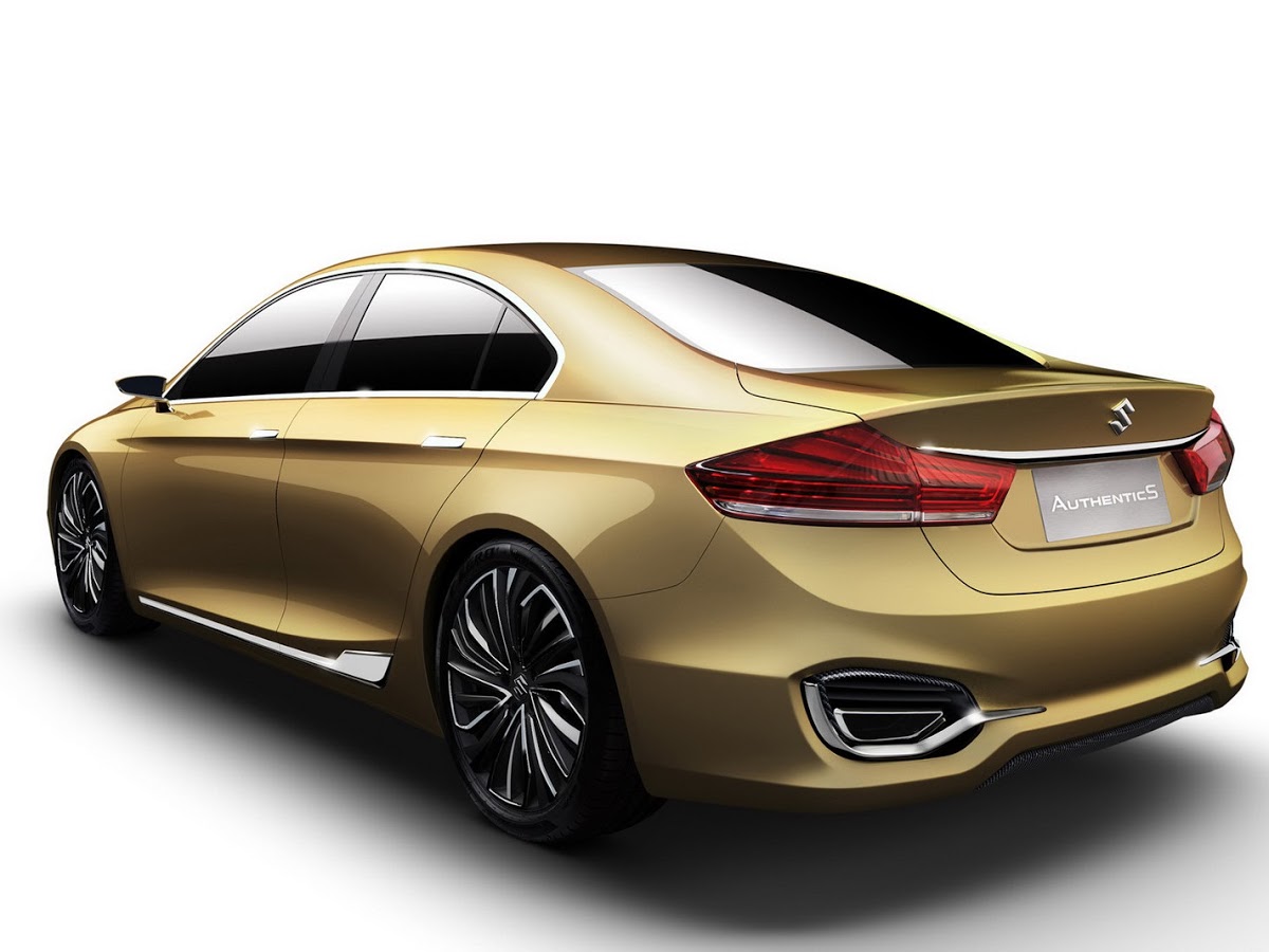 New Suzuki Authentics Concepts for a Compact Sedan Debuts in Shanghai