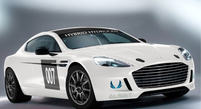  Aston Martin Sends Hydrogen-Burning Rapide S to Racing!