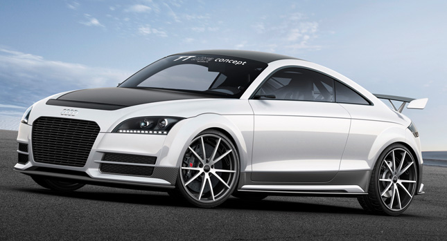  New Lightweight Audi TT Ultra Quattro Concept Announced for Wörthersee 2013