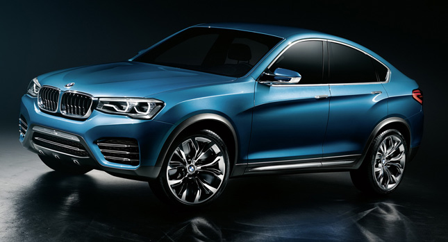  BMW X4 Concept Unveiled, Enters Production with Minor Changes Next Year [w/Videos]