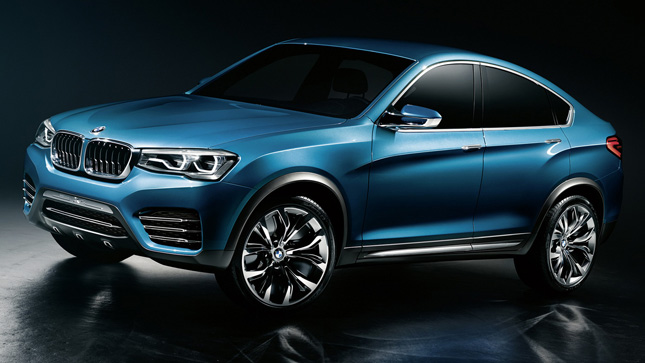  New BMW X4 Concept: First Official Photos Surface Online