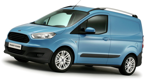  Ford Reveals All-New Transit Courier at Birmingham CV Show