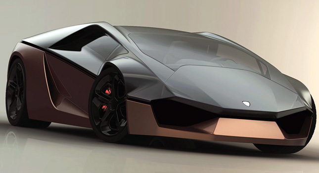 Lamborghini Ganador Supercar Design Study Goes Wedge