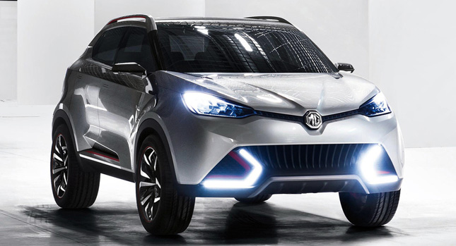  MG Tries Crossovers Again with All-New CS Concept for Shanghai Auto Show