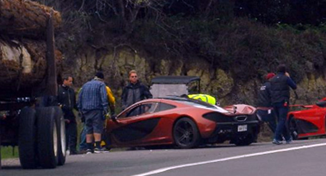  New McLaren P1 Spotted at Movie Set for Upcoming Need For Speed Film!