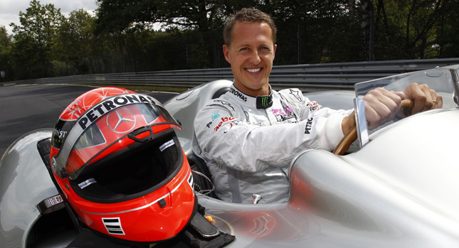  Michael Schumacher to Drive Mercedes AMG F1 Car on the Nürburgring!