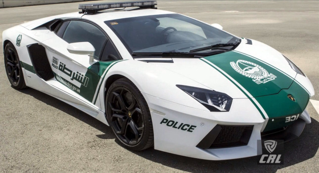  You Can't Run, You Can't Hide: Dubai Police Gains Lamborghini Aventador Squad Car