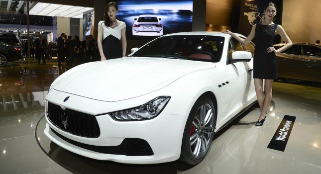 New Maserati Ghibli Sedan Makes its First Public Outing at Shanghai Auto Show [w/Video]