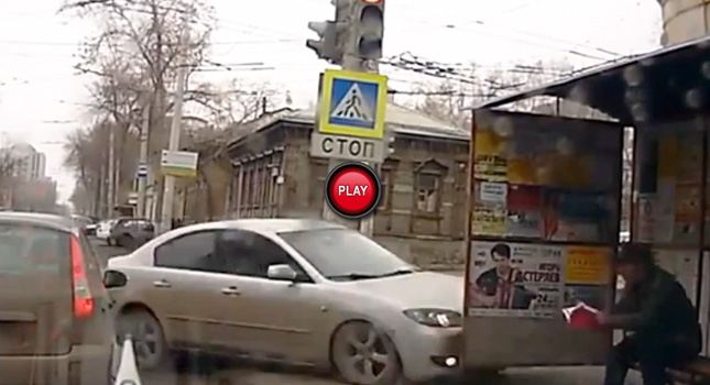 So You're Reading Your Russian Newspaper in the Bus Stop, When This Happens…