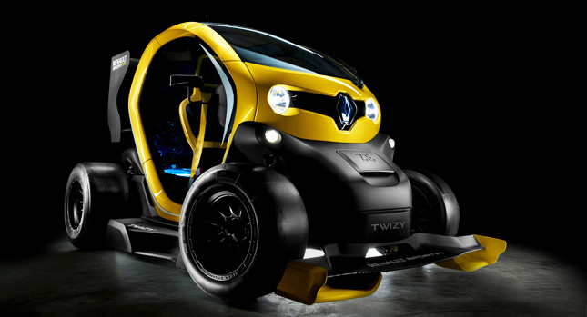  Renault Puts F1 Wings and KERS on the Twizy, Makes It as Fast as the Mégane RS 265!