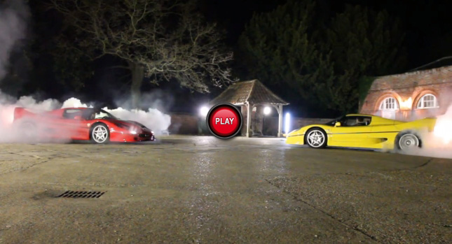  This is How Much Fun You Can Have with Two Ferrari F50s